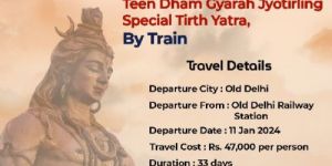 Teen Dham Gyarah Jyotirling Special Tirth Yatra