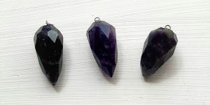 Faceted Amethyst Pendant