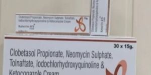 Clobetasol Propionate, Neomycin Sulphate, Tolnaftate, lodochlorhydroxyquinoline & Ketoconazole Cream