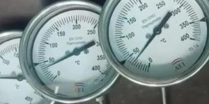 All Angle Stainless Steel Temperature Gauge