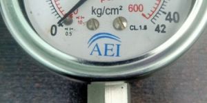 Glycerin Filled Pressure Gauge