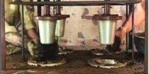 Semi Automatic Cow Dung Pot Making Machine