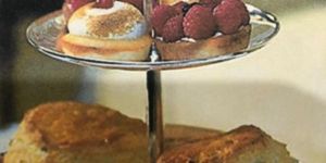Nickel Plated Cake Stand