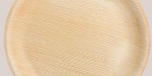 8 Inch Round Areca Leaf Plate