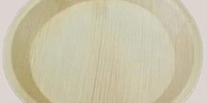 9 Inch Round Areca Leaf Plate