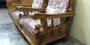 Wooden Sofa Set