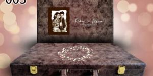 Leather Dark Brown Photo Album Box