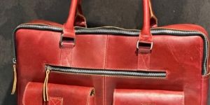 Leather Messenger Bag