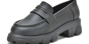 Ladies Black Formal Loafer Shoes