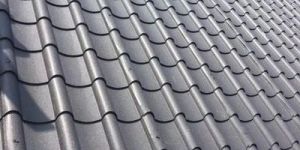 Grey UPVC Spanish Tile Roofing Sheet