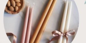 Multicolor Taper Candle