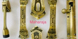 Maharaja Brass Door Fitting Kit
