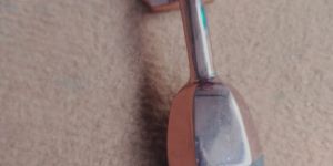 Silver Zinc Door Stopper