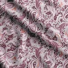 Printed Velvet Fabric