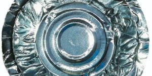 4 Inch 100 GSM Silver Paper Bowl