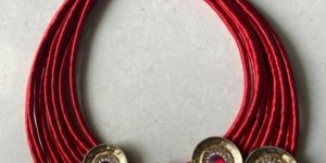 Beautiful Designer Hand Made Jute Necklace