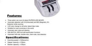 Note Counting Machine