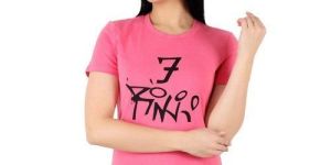 Ladies Round Neck T-Shirt