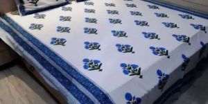 Hand Block Printed Bedsheet
