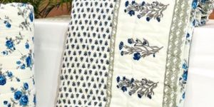 Hand Block Printed Jaipuri Quilt