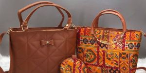 Ladies 3 Piece Bag Combo Set