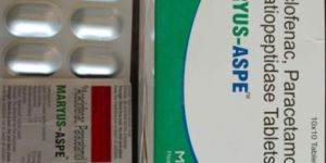 Aceclofenac Paracetamol Serratiopeptidase Tablets