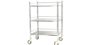 3 Shelve Instrument Trolley