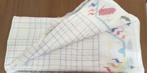 Check Jamdani Fabric