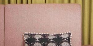 Black Pompom Khadi Cotton Pillow Cover