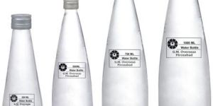 Spring Water Empty Glass Bottles