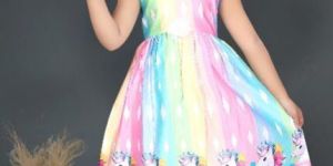 Girls Digital Printed Frock