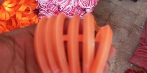 V Shape Acrylic Plastic Bangles Pair