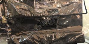 PVC Lehenga Packaging Zipper Bag