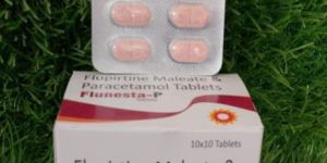 Flupirtine maleate 100 mg &paracetamol 325mg tab Flunesta-P Tablets