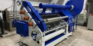 FINGERLESS SINGLE FACER PAPER CORRUGATING MACHINE
