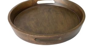 Wooden Serving Tray Set