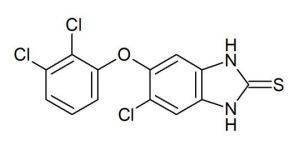 5-chloro-6(2,3-dichlorophenoxy)-1,3-dihydro-1H-benzimidazole-2-thione (CAS No - 68828-69-3)
