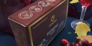 Ferora Handmade Red Wine Soap