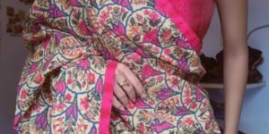 Mulmul Cotton Digital Print Saree