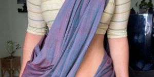 MulMul Cotton Saree with Banglori Blouse