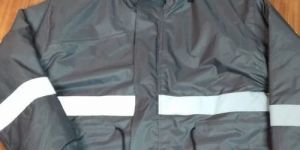 Grey & White Security Guard Jacket
