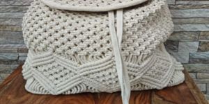 Ladies Crochet Backpack Bags