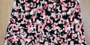 Ladies Poly Crepe Skirt