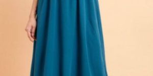 Polyester Long One Piece Dress