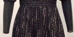 Polyester Lurex Short One Piece Dress