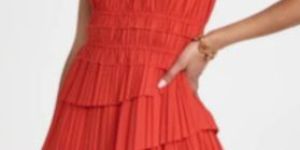 Viscose Moss Short One Piece Dress