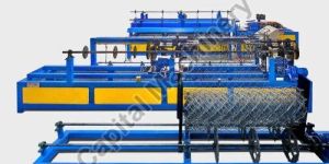 Double Wire Chain Link Fencing Machine