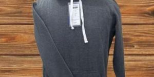 Mens Fleece Dark Grey Hoodies