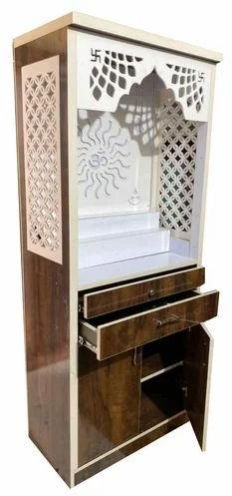 Wooden Temple with Acrylic Backlit