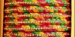 Golden Quartzite Stone Bangle